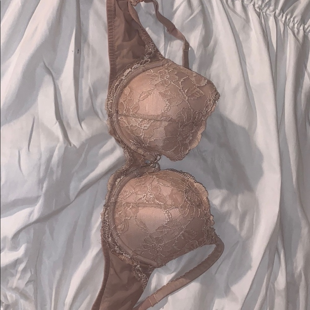 Victoria secret nude lace body bra 32DD